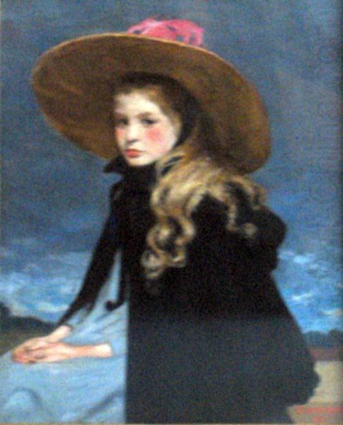 Henriette with the large hat, Henri Evenepoel